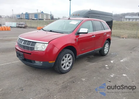 2010 Lincoln Mkx z USA, uszkodzony, nr VIN 2LMDJ6JC2ABJ03088